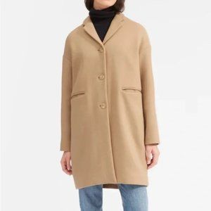 Everlane Cocoon Coat Camel Size 00/XXS